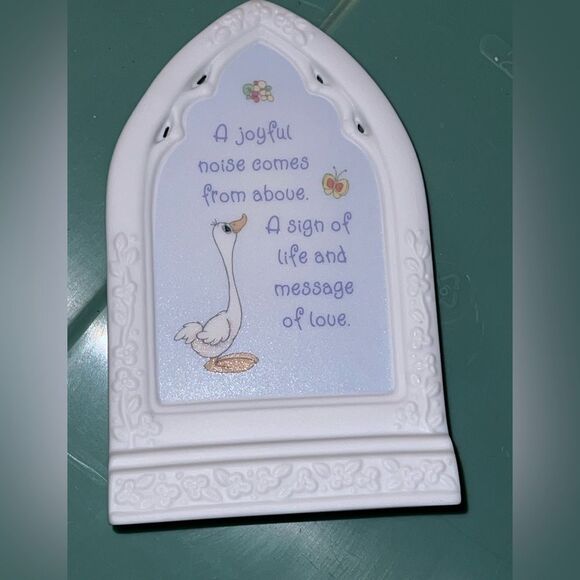 NIB Precious Moments make a joyful noise Standing Plaque 139327 - Picture 2 of 6